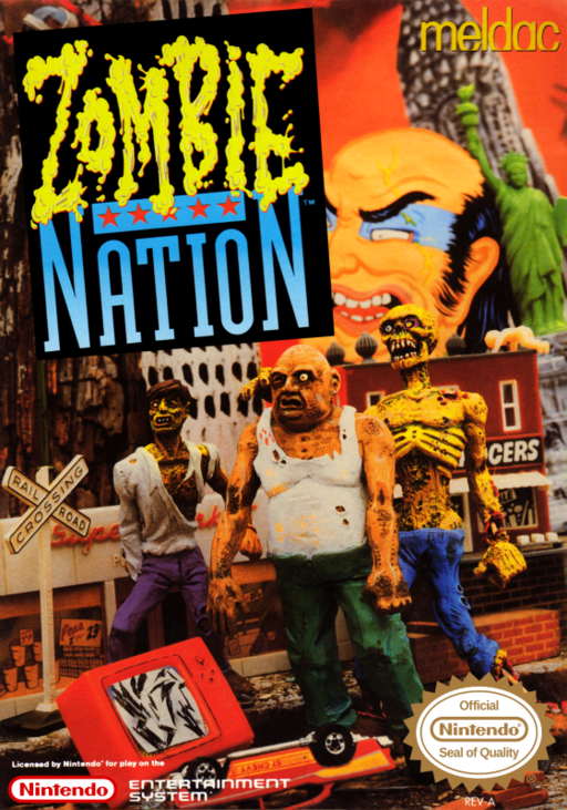 Zombie Nation (USA) box art